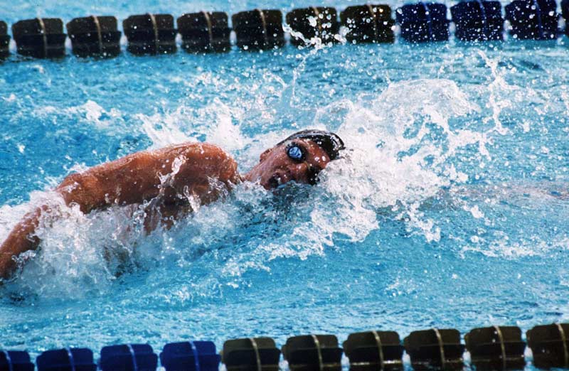 Danyon Loader. Atlanta Olympics 1996 - 400m freestyle final.