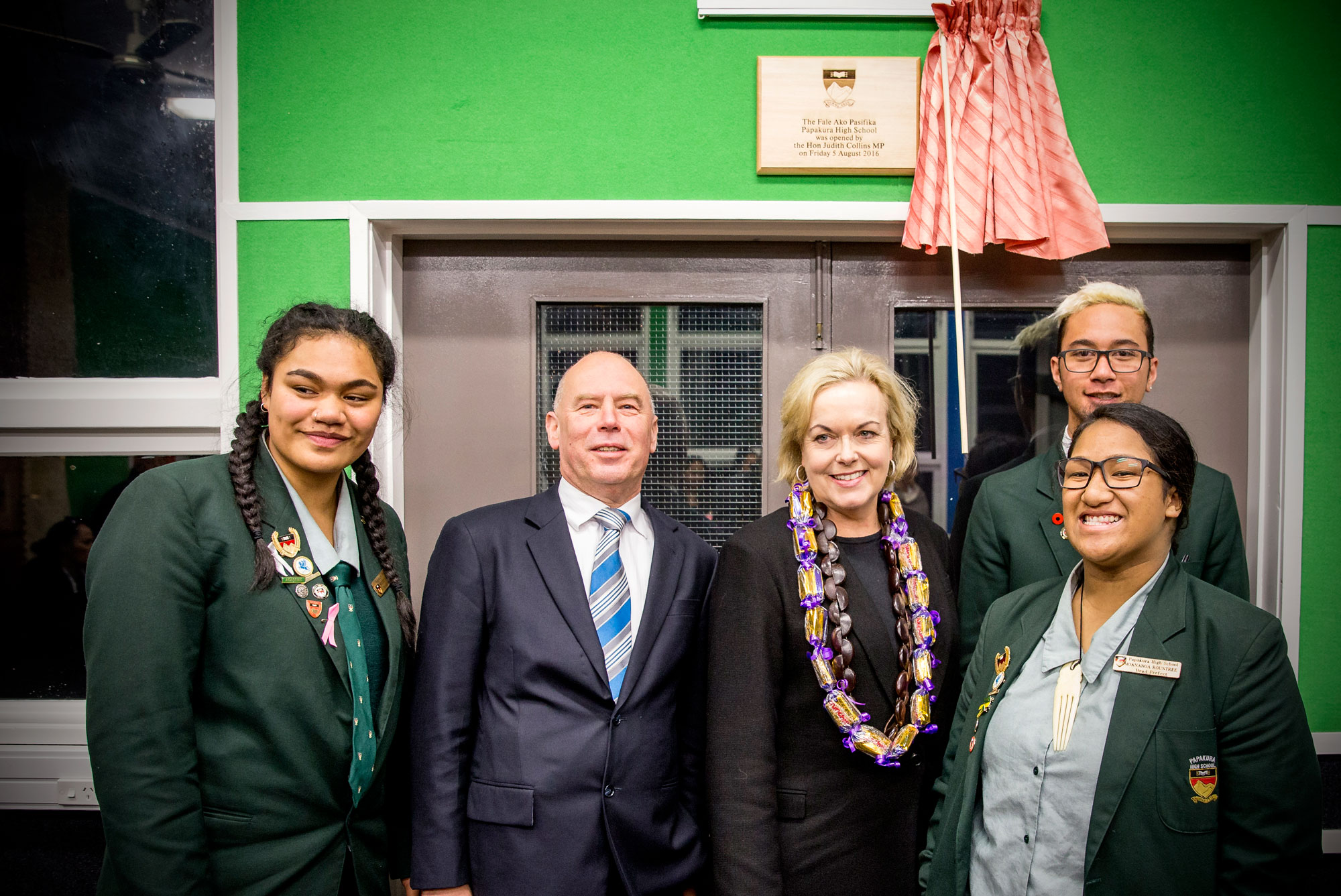 Papakura's Member of Parliament Judith Collins opened the school’s new Pasifika Centre